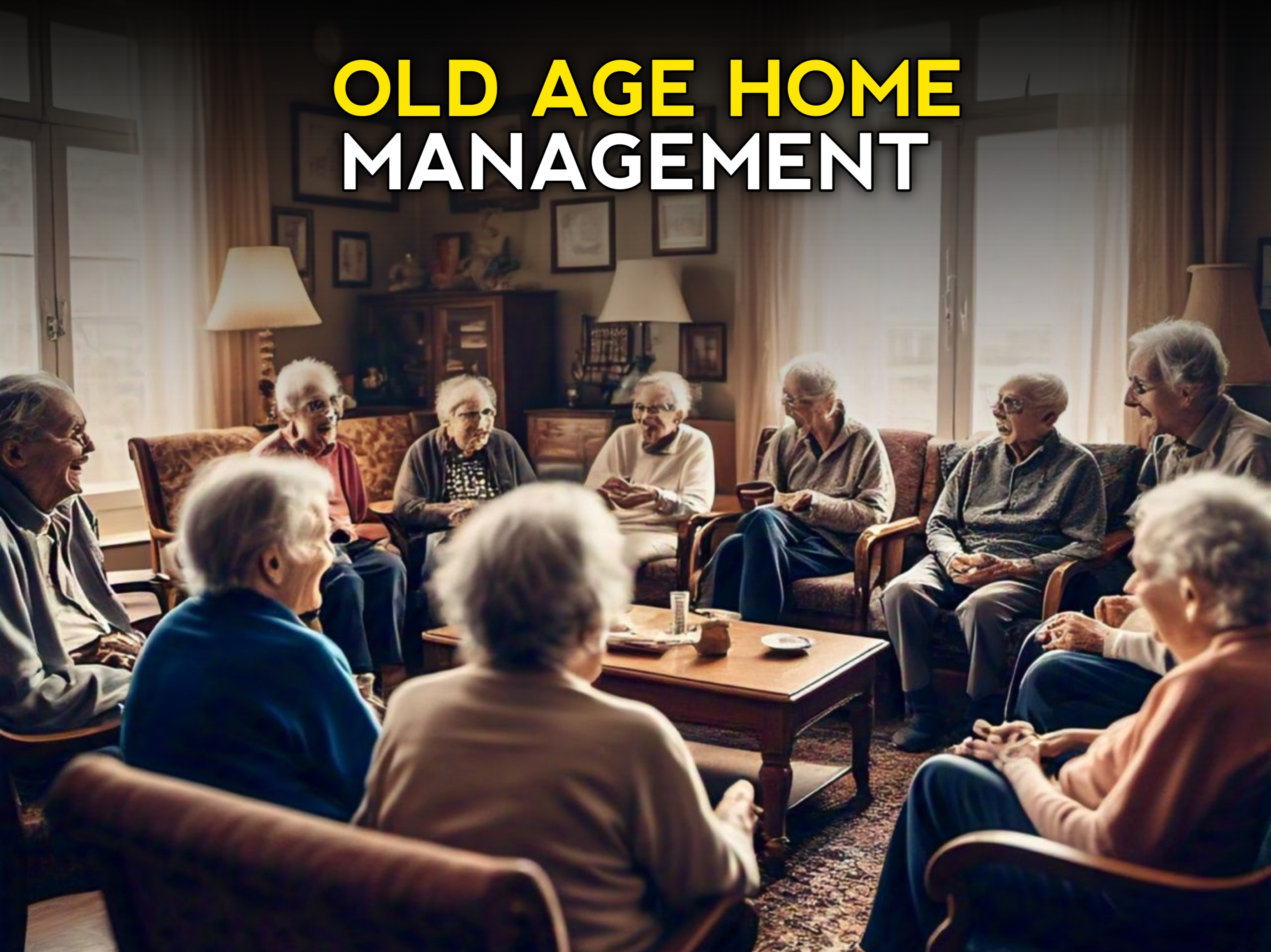 Old age home management system