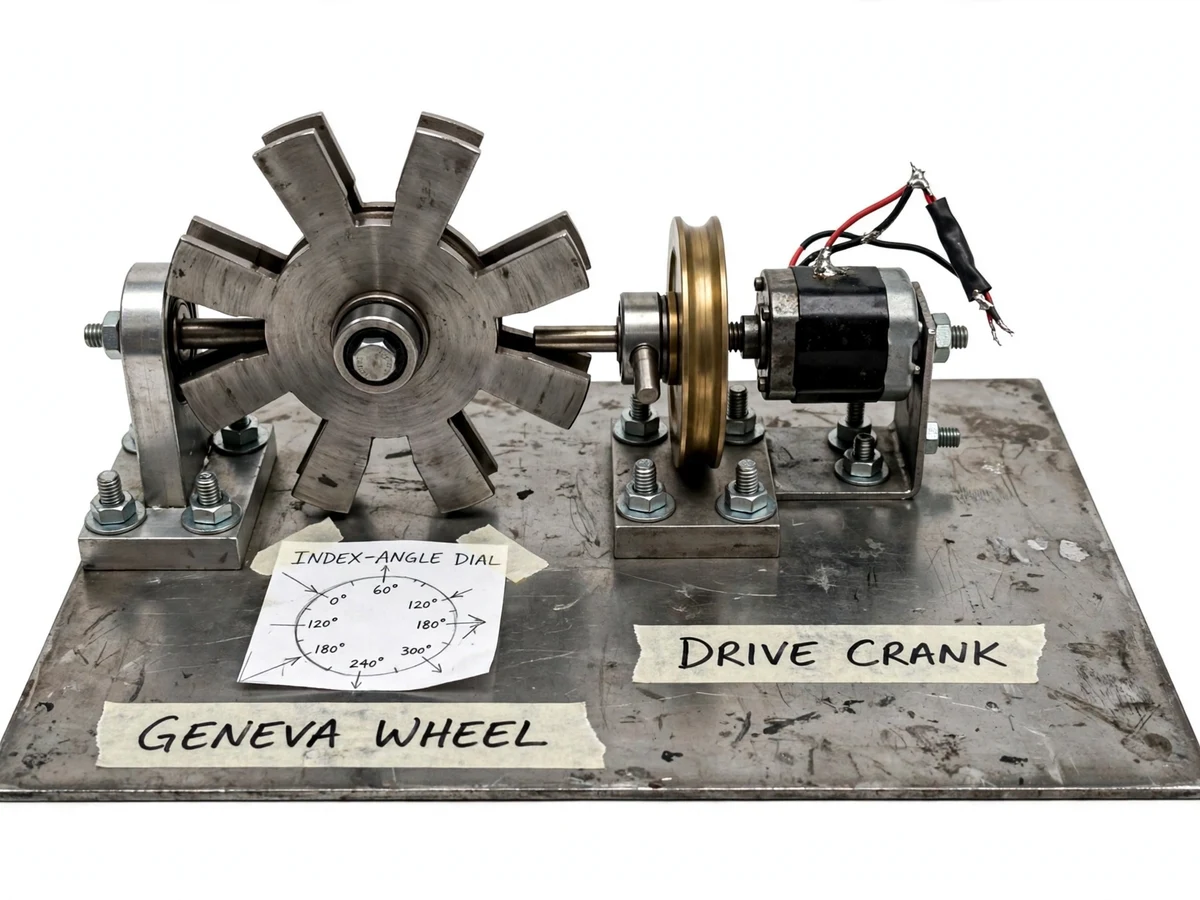 Geneva Mechanism Demonstration Model — project thumbnail preview