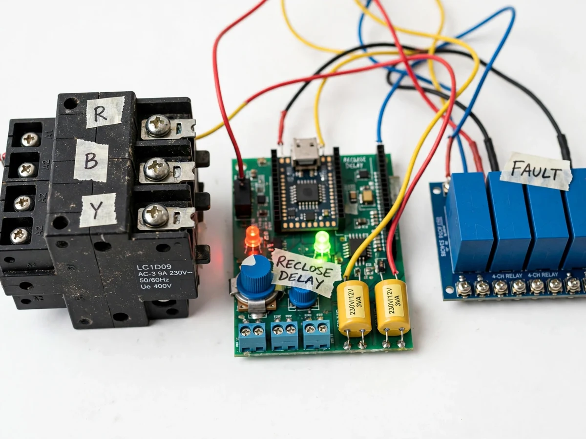 Single-Phase Preventer with Auto-Reclosure for Agricultural Pump Sets — project thumbnail preview