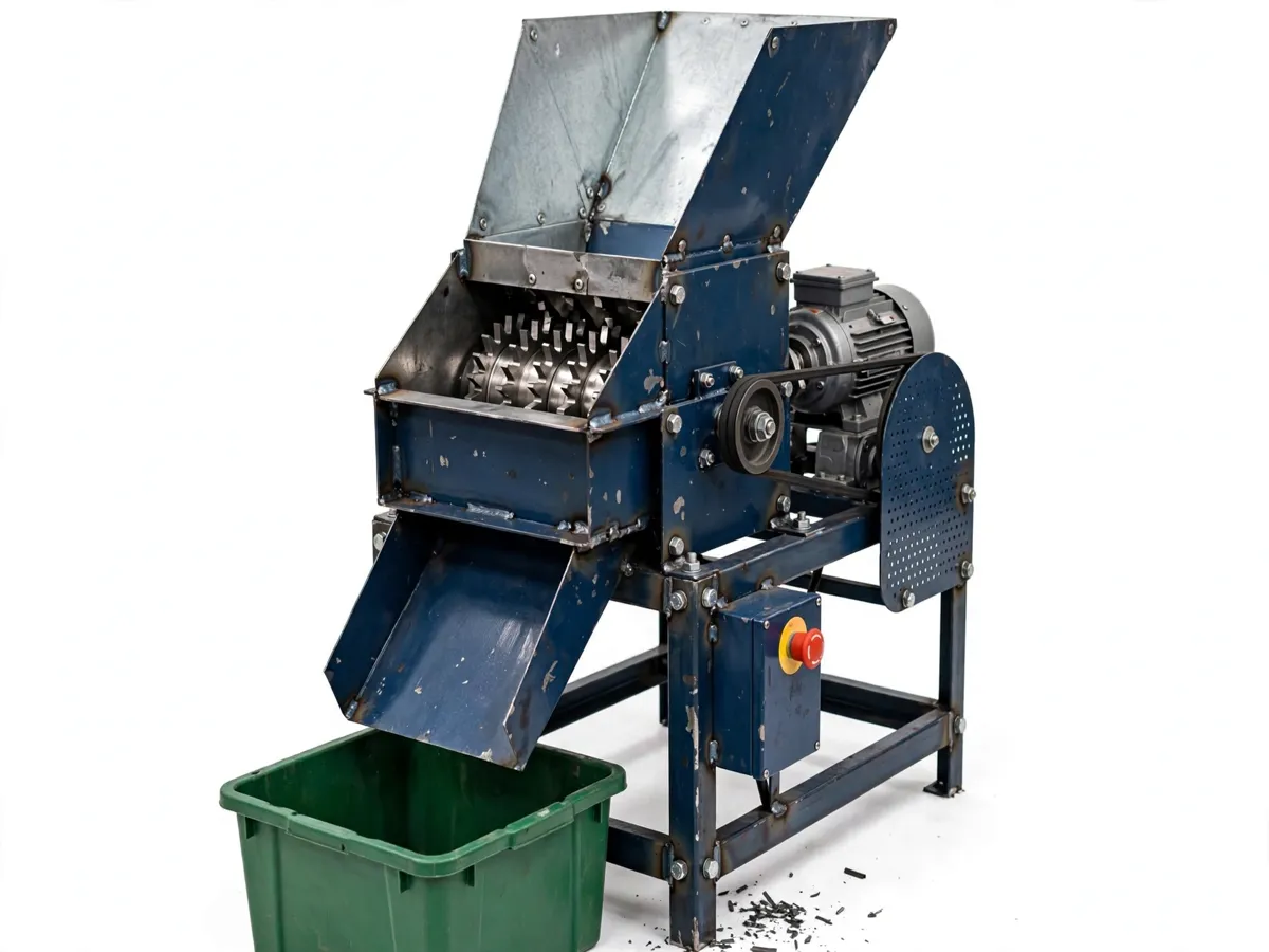 Waste Plastic Shredder Machine for Recycling Units — project thumbnail preview
