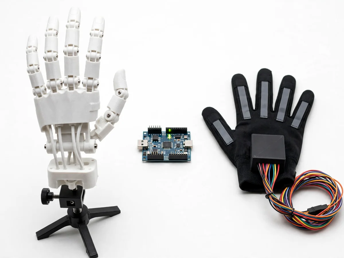 Gesture-Controlled Robotic Hand Project Using Arduino