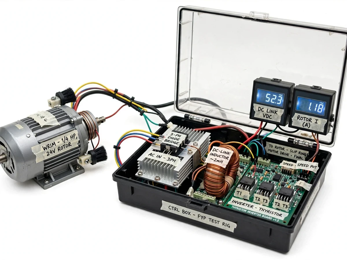 Slip Power Recovery Drive for Wound-Rotor Motors — project thumbnail preview