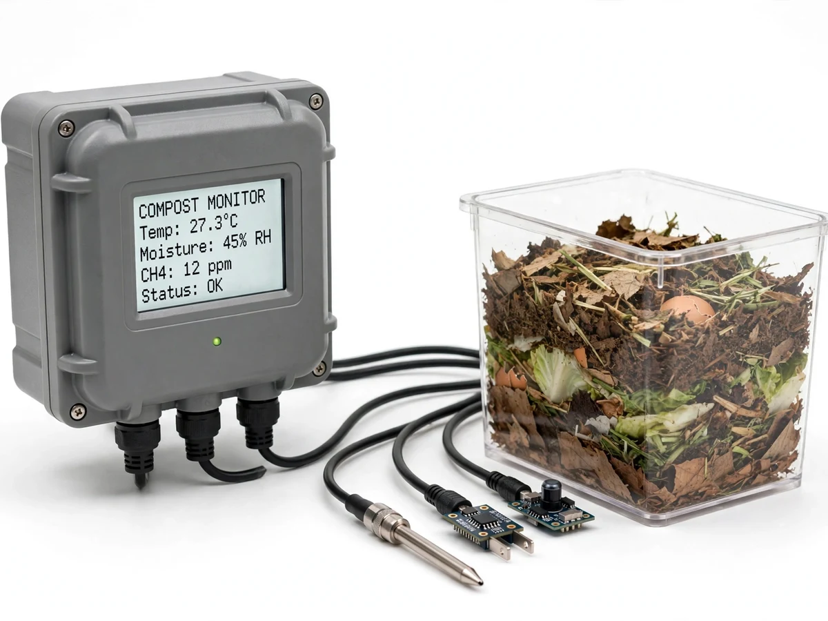 Smart Compost Monitor using Edge AI — project thumbnail preview