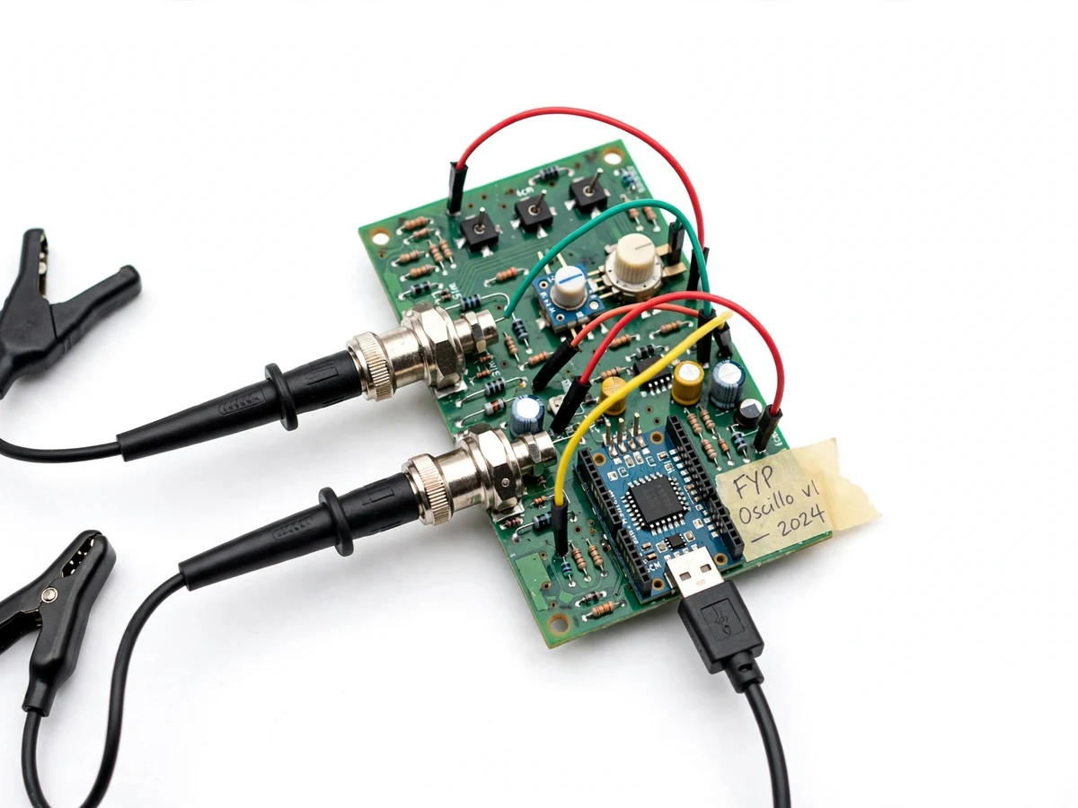 PC-Based Digital Oscilloscope Module using Arduino — project thumbnail preview