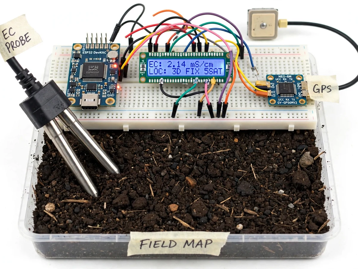 Soil EC Mapper with GPS-Tagged Field Dashboard — project thumbnail preview