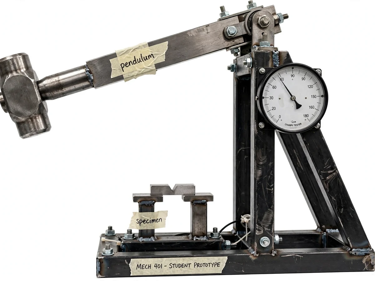 Charpy Impact Tester Model — project thumbnail preview