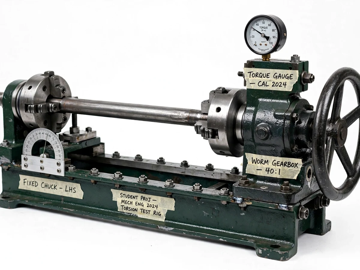 Torsion Testing Rig — project thumbnail preview