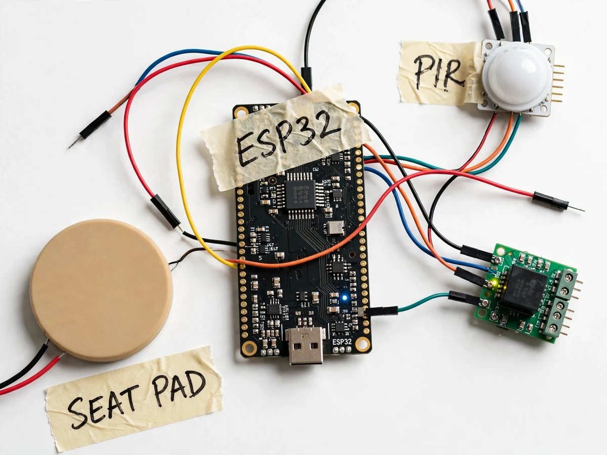 IoT Library Seat Occupancy Dashboard — project thumbnail preview
