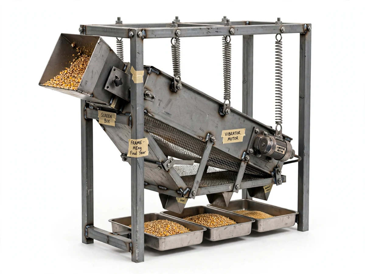 Vibrating Sieve Separator — project thumbnail preview