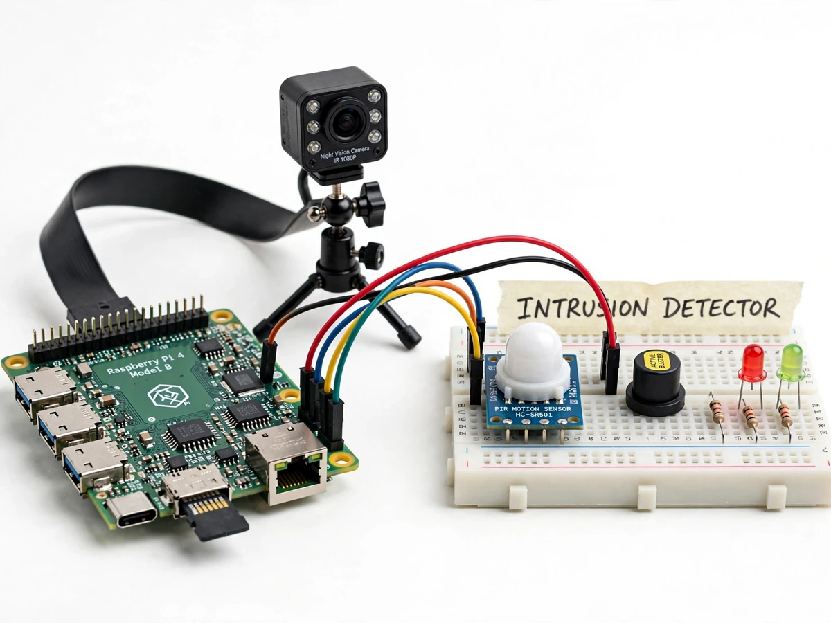 Edge-AI Perimeter Intrusion Detector — project thumbnail preview