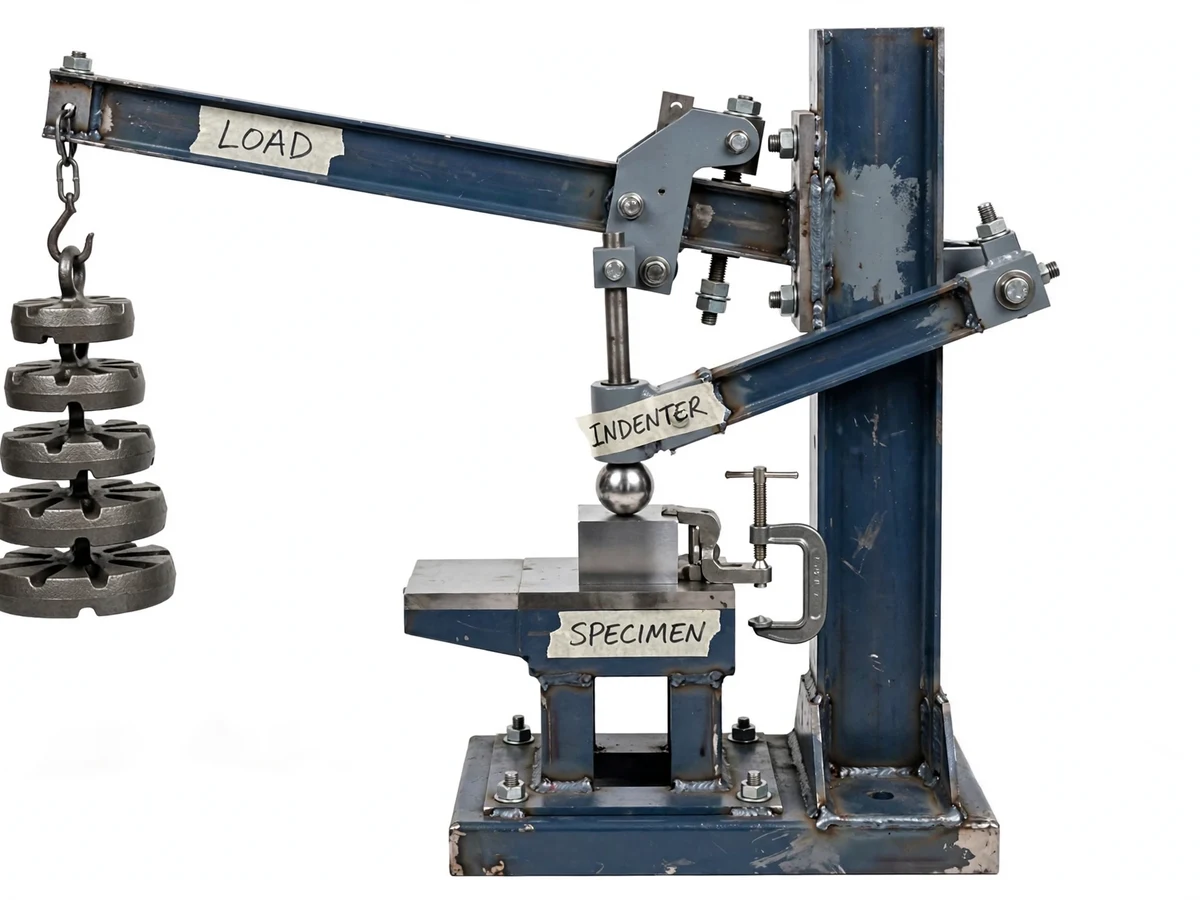 Hardness Testing Rig on the Brinell Principle with Lever Loading — project thumbnail preview