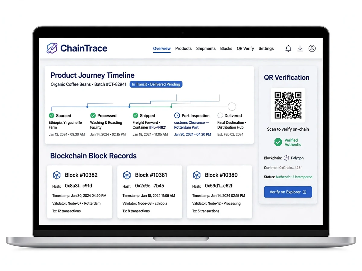 Blockchain-Based Supply Chain Tracking