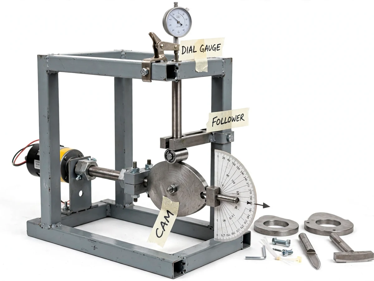 Cam and Follower Profile Analyzer Rig — project thumbnail preview